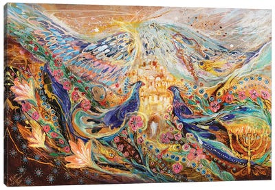 The Angel Wings III. Spirit Of Jerusalem Canvas Art Print - Elena Kotliarker