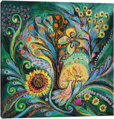 The Tree Of Desires Canvas Art Print - Dove & Pigeon Art