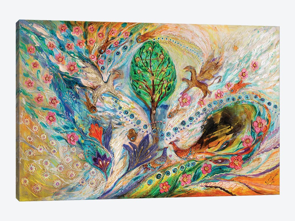 The Tree Of Life Keepers by Elena Kotliarker 1-piece Canvas Art