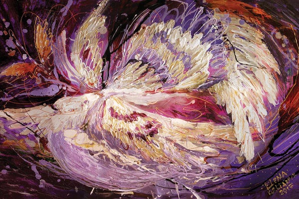 Elena Kotliarker: The Angel Wings VIII. Dance Of Spirit by Elena Kotliarker