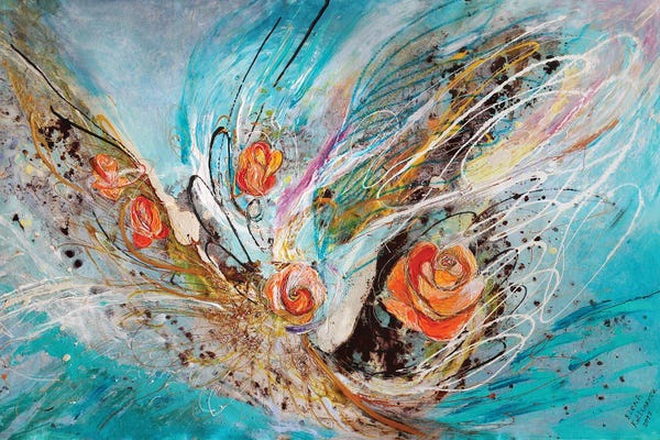 Elena Kotliarker: The Angel Wings X. The Five Roses by Elena Kotliarker