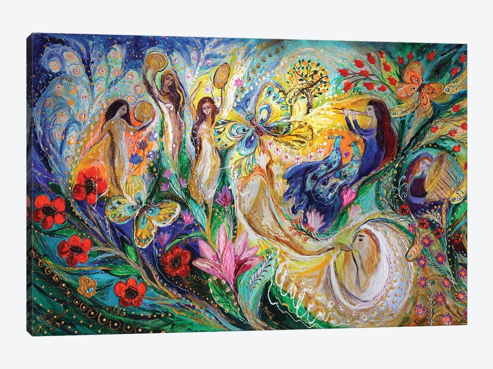 Praise Him With The Timbrel And Dance by Elena Kotliarker 1-piece Canvas Wall Art