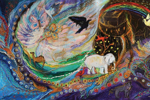 Butterflies and Flowers: The Patriarchs Series. Ark Of Noah by Elena Kotliarker