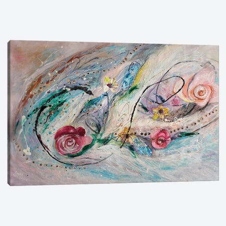 The Splash Of Life XXIX. The Flowers Canvas Print #EKL171} by Elena Kotliarker Canvas Art Print