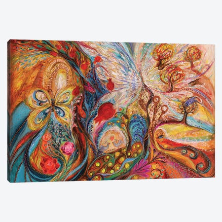 The Angel Wings XIV. Spirit Of Jerusalem Canvas Print #EKL188} by Elena Kotliarker Canvas Art