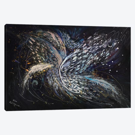 The Angel Wings XV Canvas Print #EKL191} by Elena Kotliarker Canvas Art Print