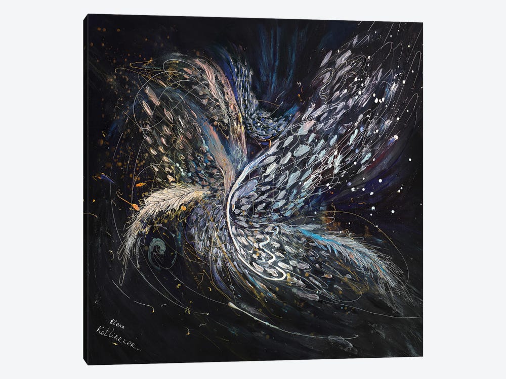 The Angel Wings XV. Digital V1 by Elena Kotliarker 1-piece Canvas Art