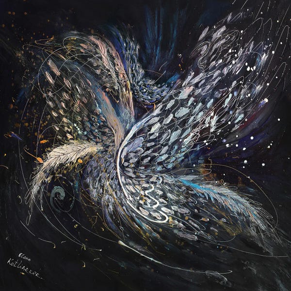 Elena Kotliarker: The Angel Wings XV. Digital V1 by Elena Kotliarker