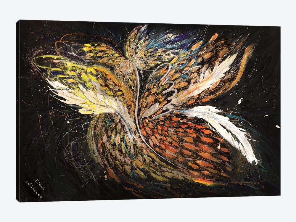 The Angel Wings XVI. The Inner Light by Elena Kotliarker 1-piece Canvas Print