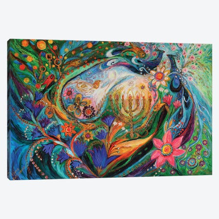 The Dreams About Chagall. Herald Of Dawn Canvas Print #EKL195} by Elena Kotliarker Canvas Art