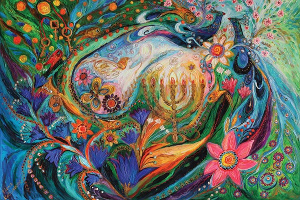 Refreshing Workspace: The Dreams About Chagall. Herald Of Dawn by Elena Kotliarker