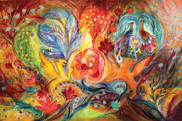 Peacocks: The Spirits Of Garden by Elena Kotliarker