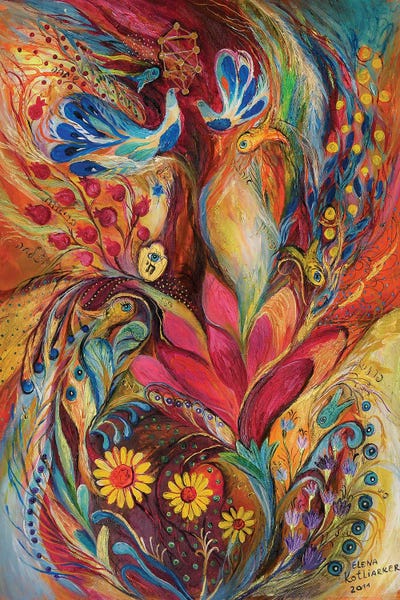 Doves & Pigeons: The Tree Of Life II by Elena Kotliarker