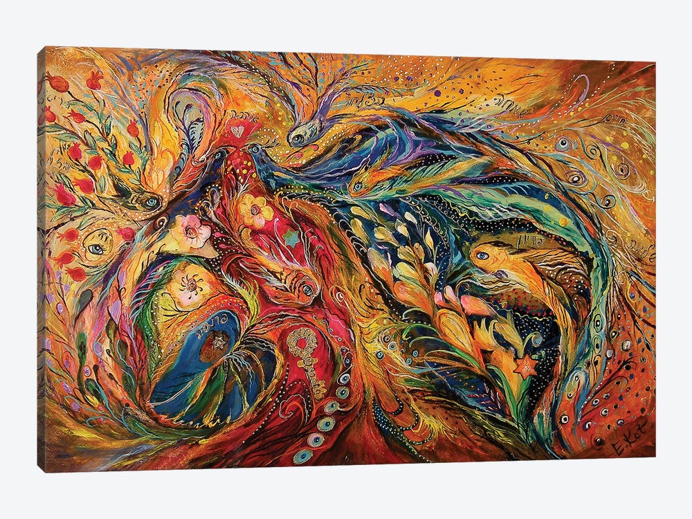 The Fire Dance by Elena Kotliarker 1-piece Canvas Art Print
