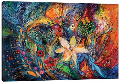 Passion For The Ultramarine Canvas Art Print - Judaism Art