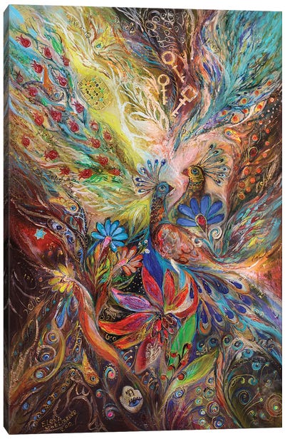 The Three Keys III Canvas Art Print - Peacock Art