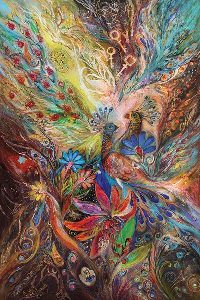 Peacocks: The Three Keys III by Elena Kotliarker