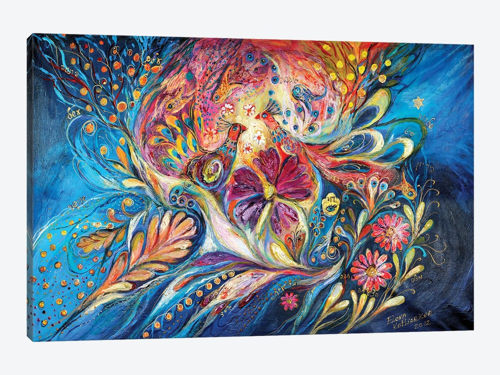 The Flowers Of Sea II by Elena Kotliarker 1-piece Canvas Print