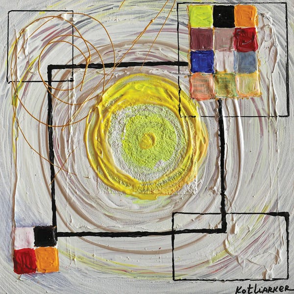 All Things Kandinsky: Pixelization Series II by Elena Kotliarker