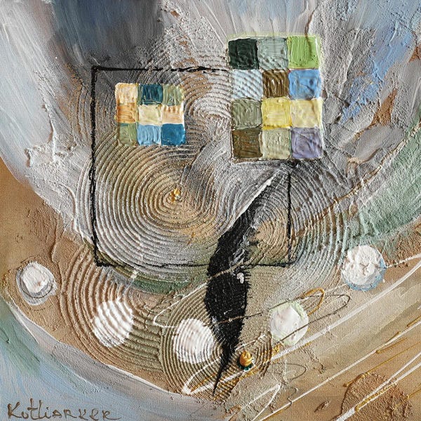 All Things Kandinsky: Pixelization Series I by Elena Kotliarker