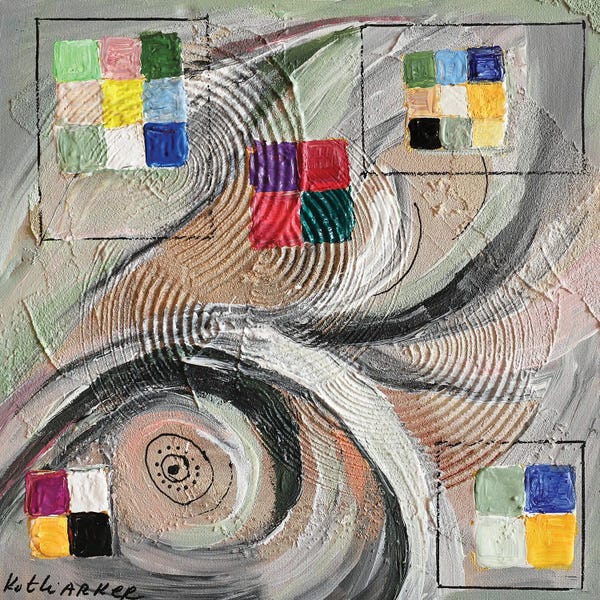 All Things Kandinsky: Pixelization Series III by Elena Kotliarker