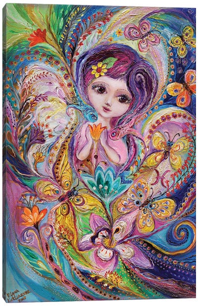The Fairies Of Zodiac Series - Pisces Canvas Art Print - Pisces