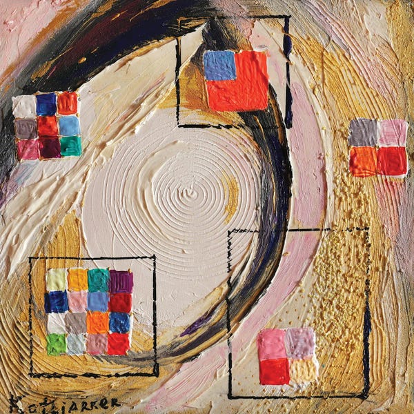 All Things Kandinsky: Pixelization Series IV by Elena Kotliarker