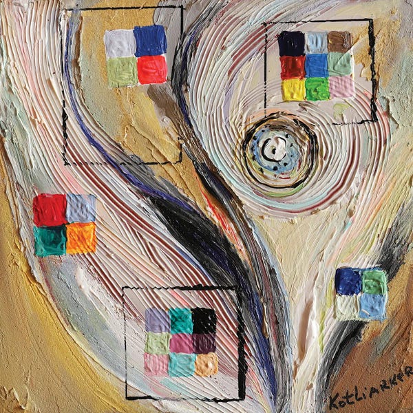 All Things Kandinsky: Pixelization Series V by Elena Kotliarker