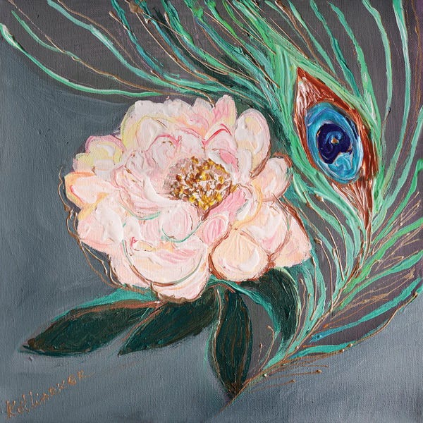 Elena Kotliarker: Splash Of Life XXXIV The Magic Of Peon by Elena Kotliarker