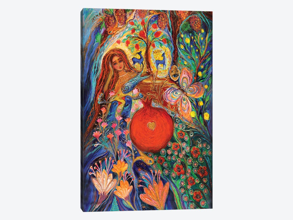 The Tales Of One Thousand And One Nights Triptych I by Elena Kotliarker 1-piece Canvas Print