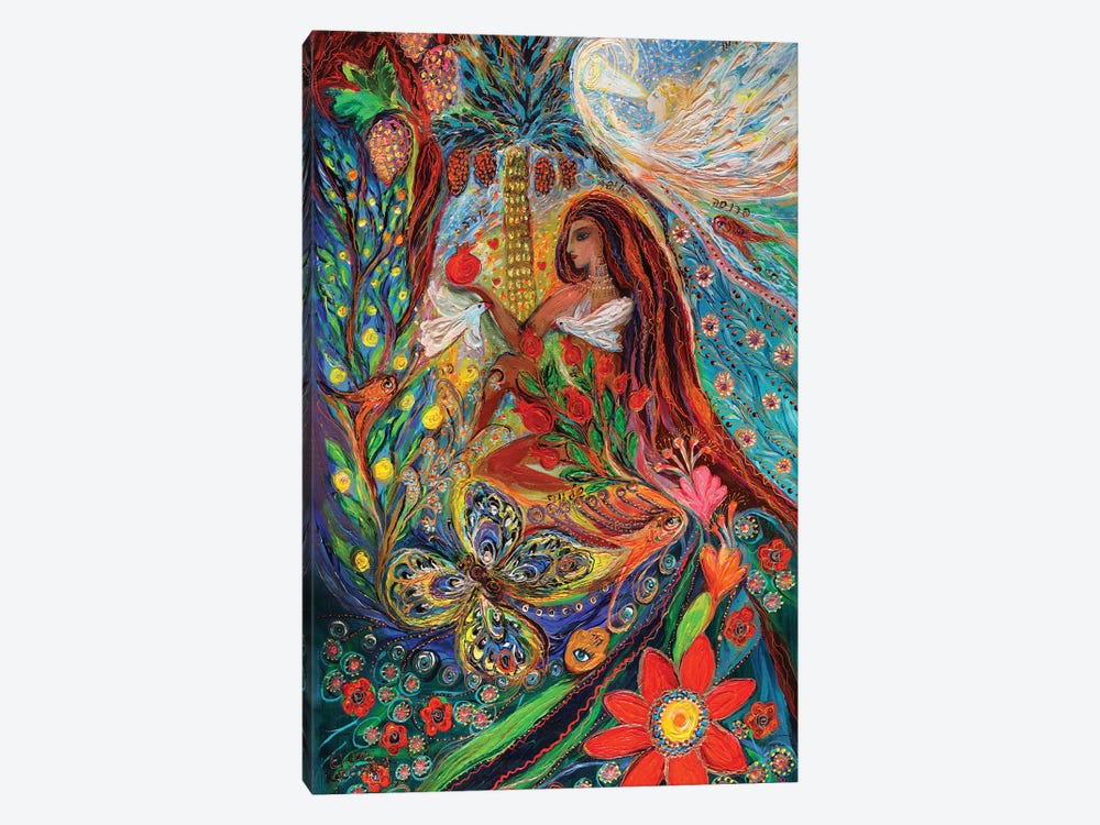 The Tales Of One Thousand And One Nights Triptych II by Elena Kotliarker 1-piece Canvas Art