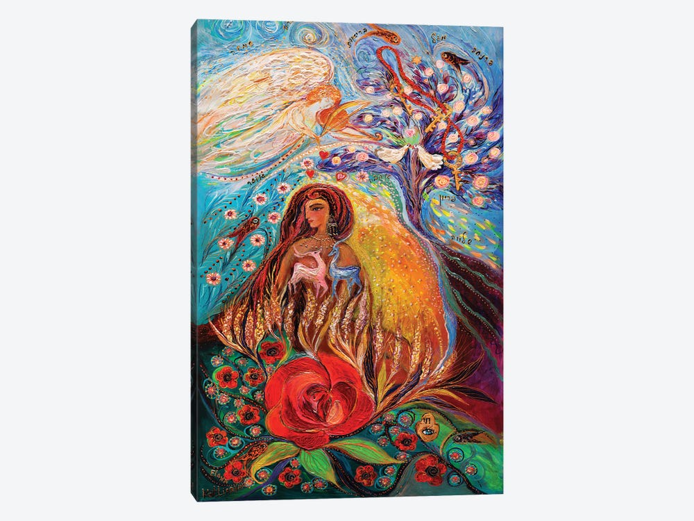 The Tales Of One Thousand And One Nights Triptych III by Elena Kotliarker 1-piece Canvas Print