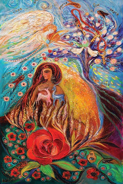 Elena Kotliarker: The Tales Of One Thousand And One Nights Triptych III by Elena Kotliarker