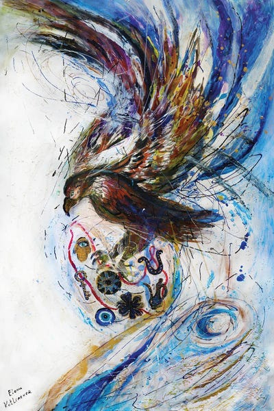 Elena Kotliarker: Totem Series VI. The Eagle by Elena Kotliarker