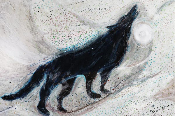 Elena Kotliarker: Totem Series V. The Timberwolf by Elena Kotliarker