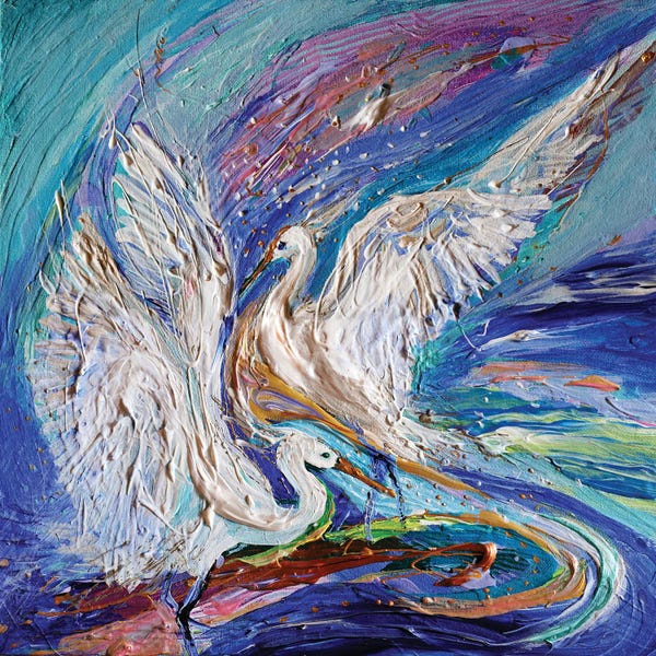 Love Birds: The Lovers Dance by Elena Kotliarker