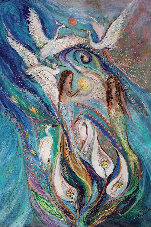 The Elegy Of Three Suns by Elena Kotliarker wall art
