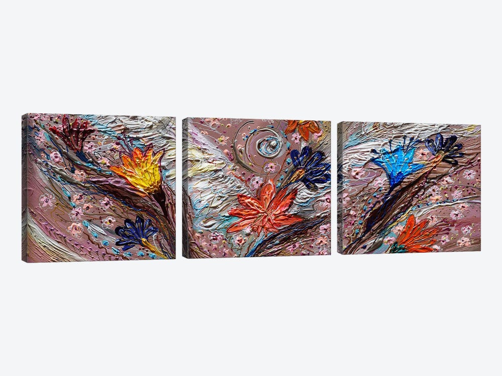 Angel Wings XXIII by Elena Kotliarker 3-piece Canvas Artwork