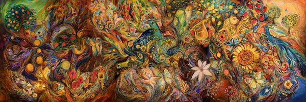 Middle Eastern Artists: The Fairytales Of Chagall II by Elena Kotliarker