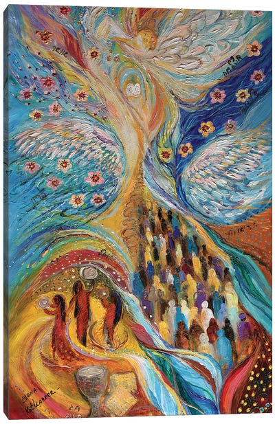 Fateful Holidays. Passover Canvas Art Print - Judaism Art