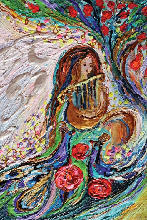 The Harpist. Sounds Of Music