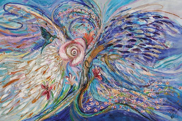 Hummingbirds: The Angel Wings 27. Honeydew Gatherers by Elena Kotliarker