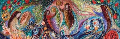 Play And Dance by Elena Kotliarker framed canvas print