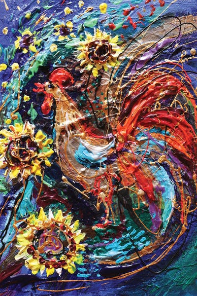 Chickens & Roosters: Rooster's Refrain by Elena Kotliarker