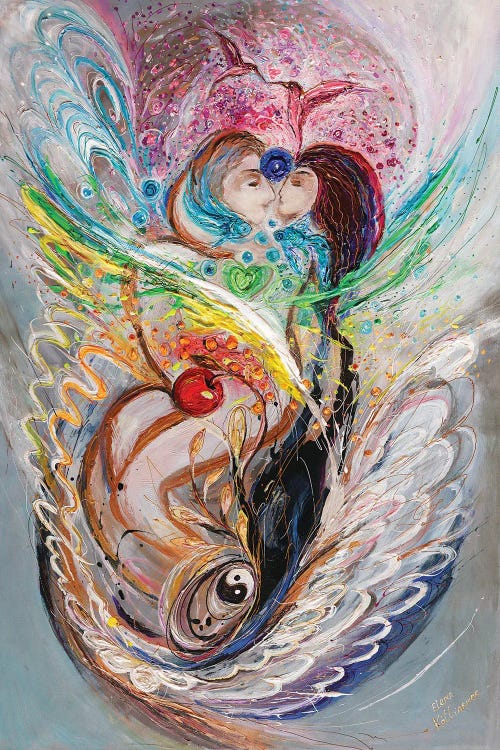 Dreams Of Chagall. The Lovers
