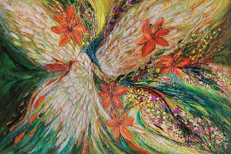 The Wings Of Blessing by Elena Kotliarker wall art