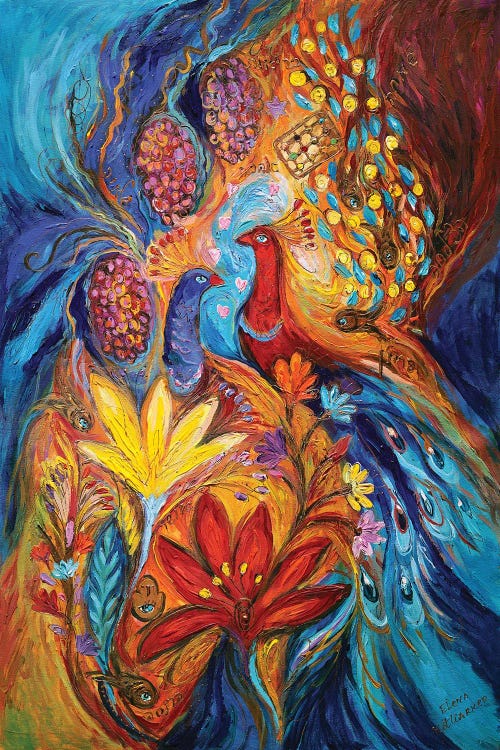 The Grapes Of Holy Land II by Elena Kotliarker wall art