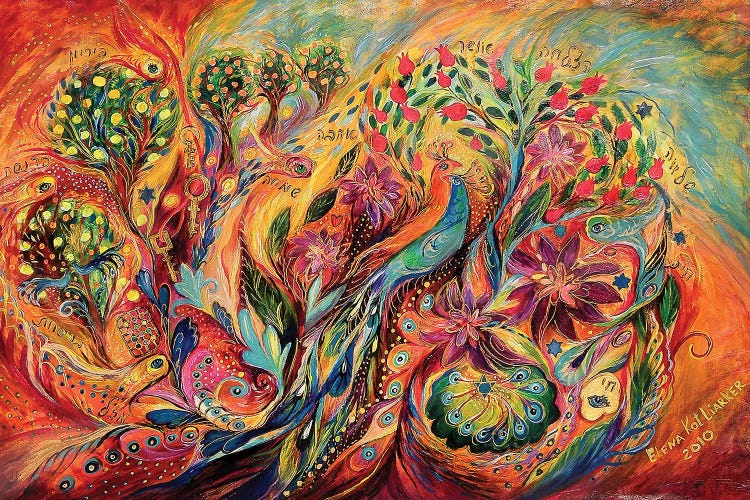 The Magic Garden by Elena Kotliarker wall art