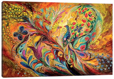 The Legends Of Yotvata Canvas Art Print - Bird of Paradise Art