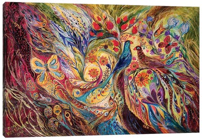 The Mediterranean Summer Canvas Art Print - Bird of Paradise Art